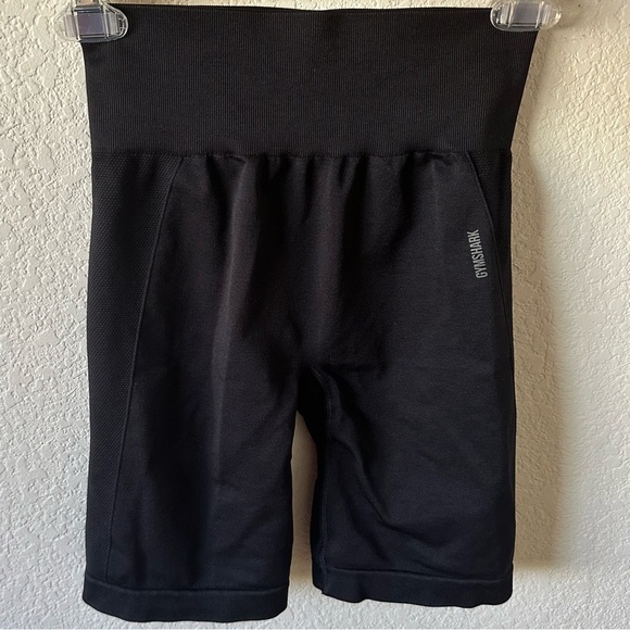 Gymshark Black Flex Cycling Shorts Size Small - Picture 2 of 4